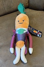 Aldi Kevin The Carrot with Purple Suit Jacket Large 16" Soft Plush Toy 2021