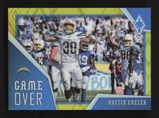 2020 Panini Phoenix Game Over Yellow Prizm 12/75 Austin Ekeler #1 Los Angeles