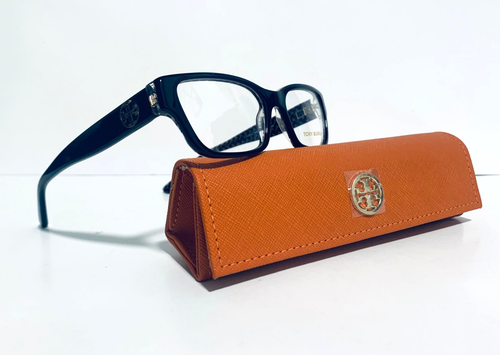 TORY BURCH TY 2074 1653 BLACK ZIG ZAG AUTHENTIC EYEGLASSES 51-17-135 MM W/CASE - Picture 2 of 11