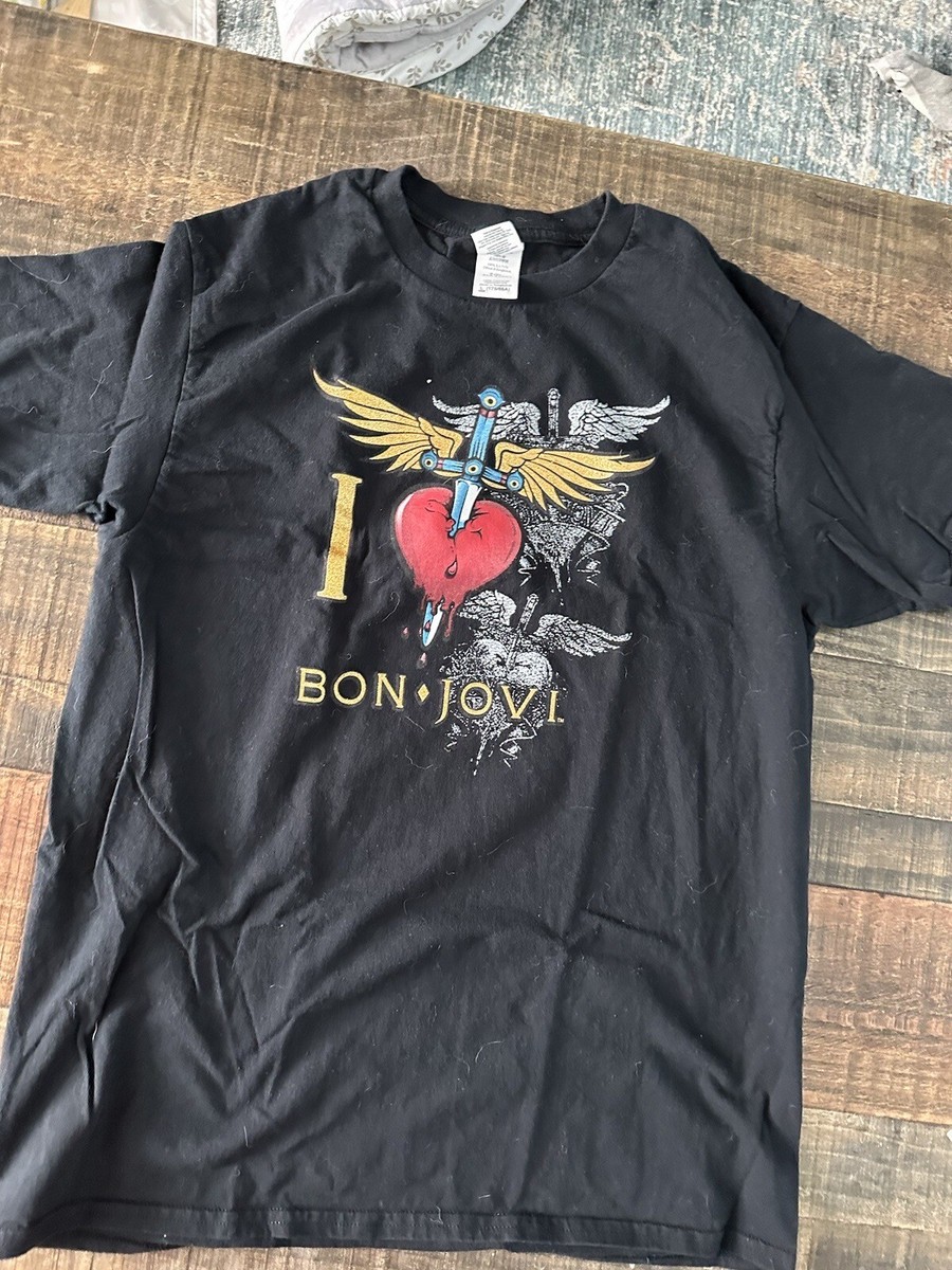 Bon Jovi tee Asia 2015 tour size Large | eBay Bon Jovi tee Asia 2015 tour size Large | eBay