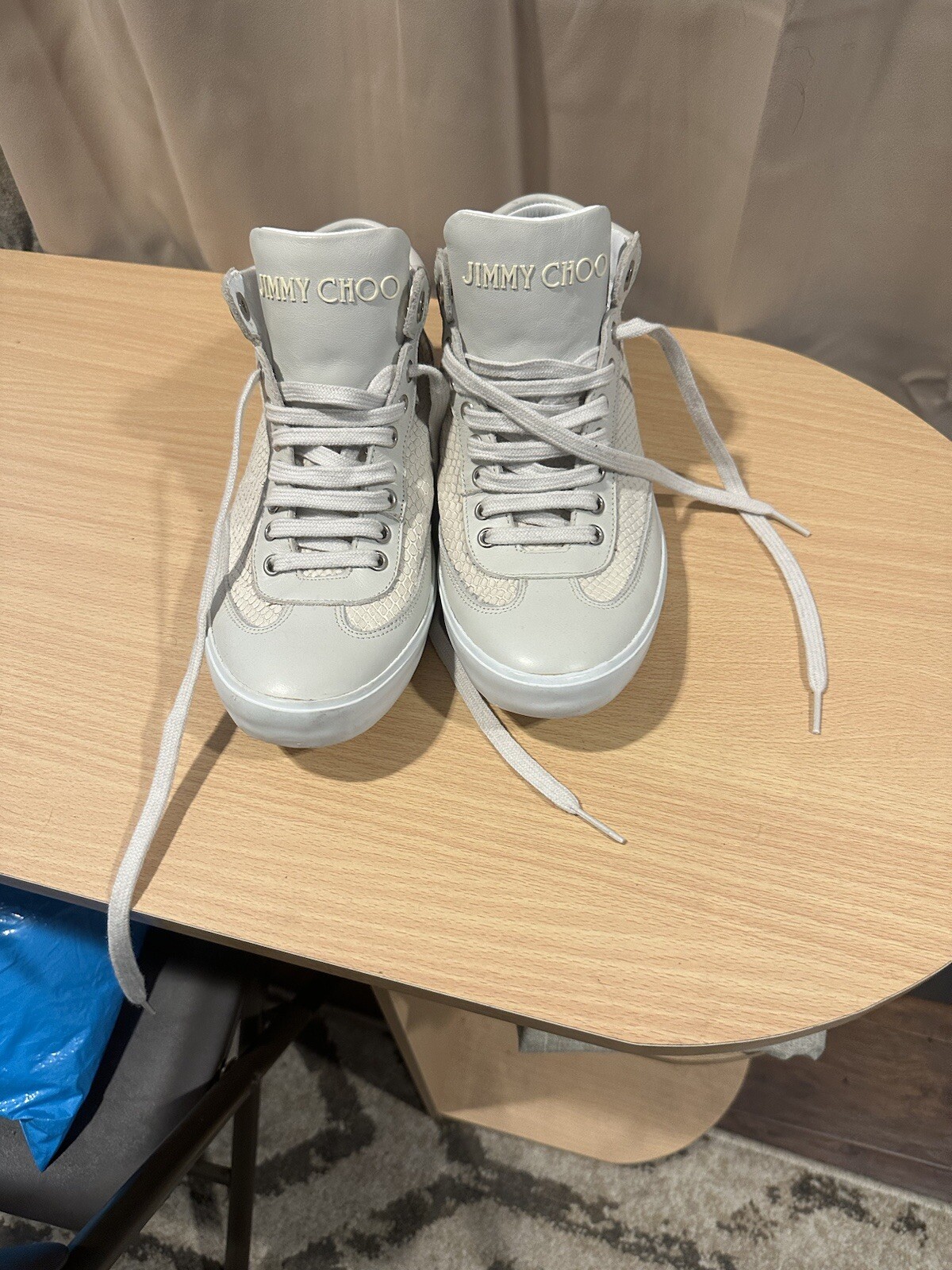 Jimmy Choo Men’s White Shoes