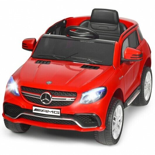 Ride on Toys for Kids 12v Battery Car Mercedes-Benz Remote Control Mp3 Music Red for sale online