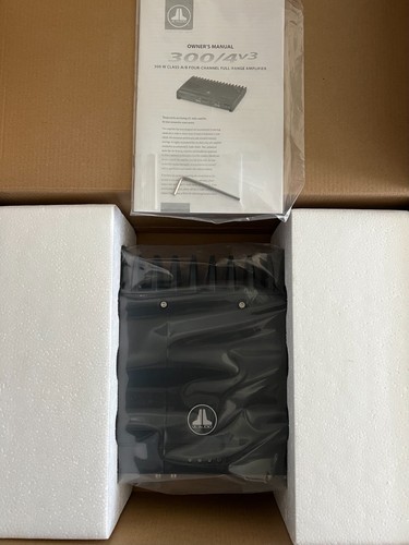 Amplificador de audio para automóvil JL Audio Slash Series 300/4v3 4 canales clase AB nuevo - Imagen 3 de 16
