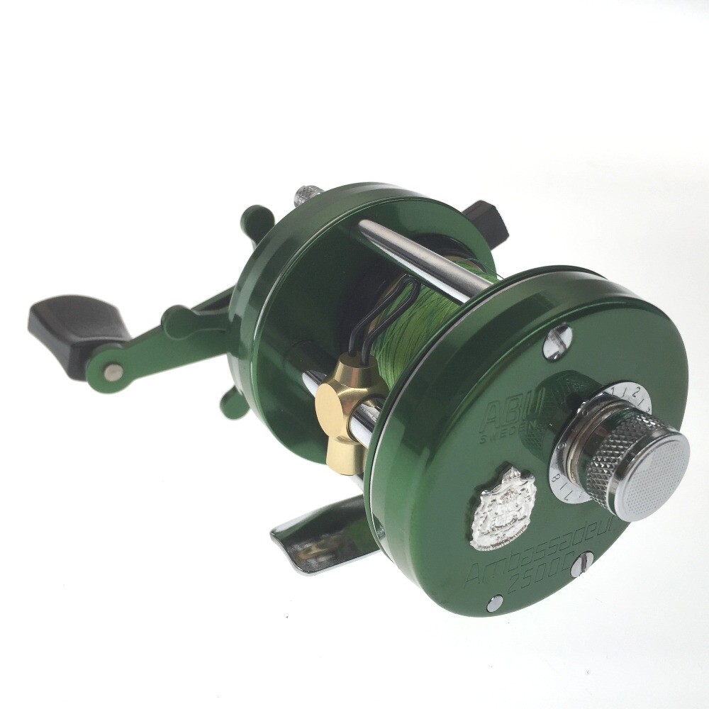 abu Garcia Double Shaft Reel Ambassador 2500C Green 07007 Line  