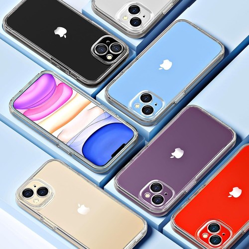 Coque téléphone antichoc + écran en verre pour iPhone 12 11 Pro Max Mini XR SE 7 8 - Photo 16 sur 17