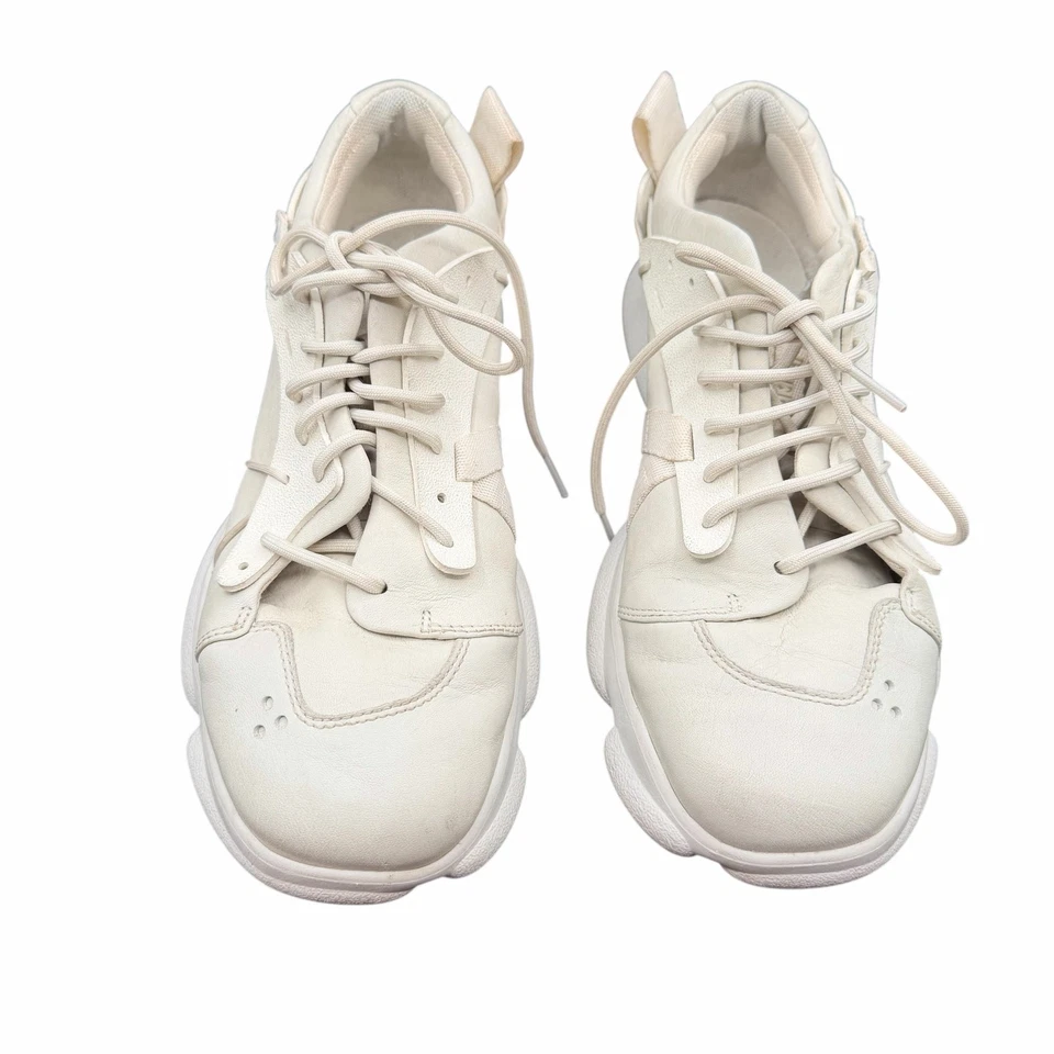 Zapatilla deportiva Camper Karst K100845-001 blanca de cuero sin teñir para hombre EU42/US9 Foto 3 de 4