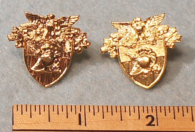 Vintage WEST POINT USMA Brass Cufflinks * New Old Stock MINT