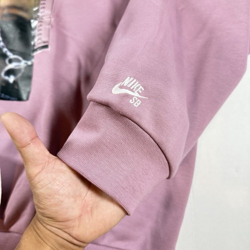 Maglione girocollo cane in pile da skate Nike SB da uomo taglia XXL $85 HQ3037-523 2XL - Foto 3 di 11