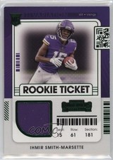 2021 Contenders Rookie Ticket Swatches Variations Ihmir Smith-Marsette t4l
