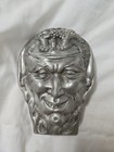 VINTAGE ANTIQUE BELT BUCKLE BACCHUS LUCIFER PEWTER BELT BUCKLE SANDY VAL — photo 1