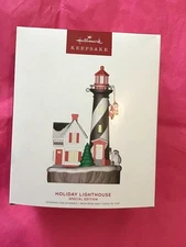 Hallmark Keepsake Ornament 2022 Holiday Lighthouse New special edition magic