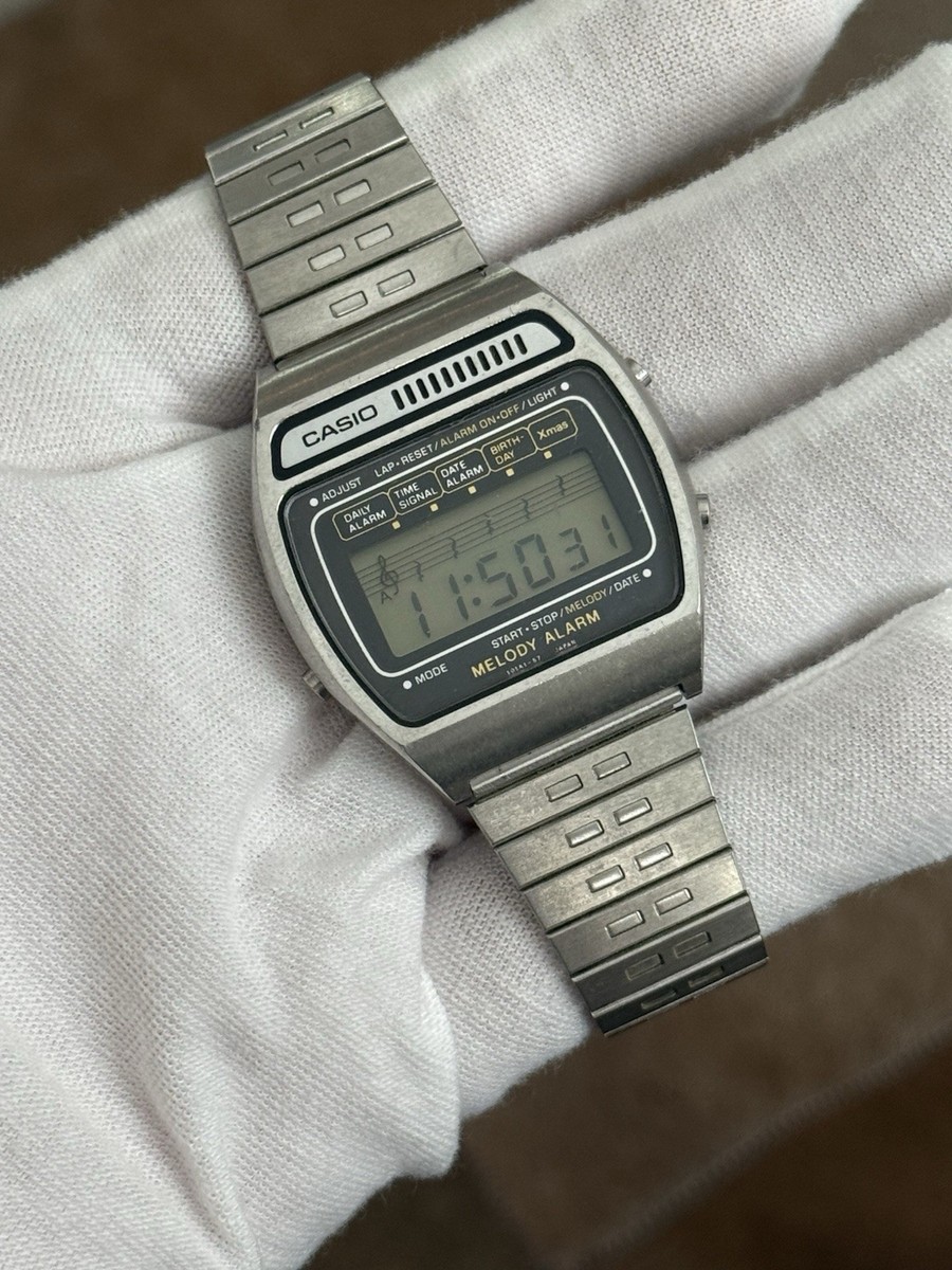 【CASIO】希少 82 H104 MELODY ALARM 電池交換済 稼働 $_12.JPG?set_id=880000500F