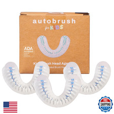 Autobrush Double Sided Brush Head Replacement Nylon Bristles Ada Accepted Kids