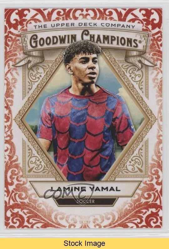 2025 Goodwin Champions Photo Variations Week 2 Lamine Yamal Red