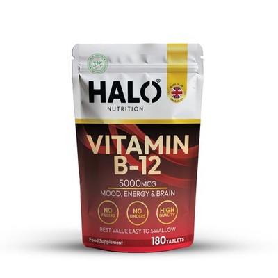 Vitamin B12 Kapseln hochfest -180 Kapseln - 1000mcg Dual Power Vit B12