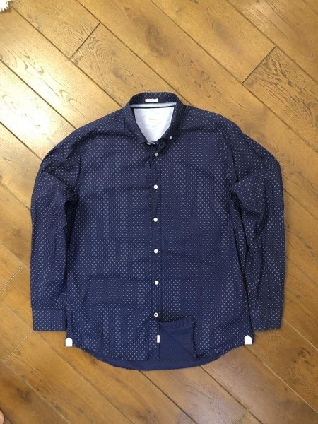 Men Pepe Jeans Shirt Navy Cotton 40 /L / 48