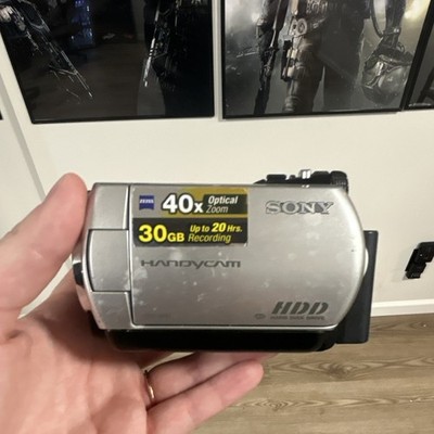Sony Handycam 30GB HDD Camcorder 40x Optical 2000x Digital 2.7in LCD Silver