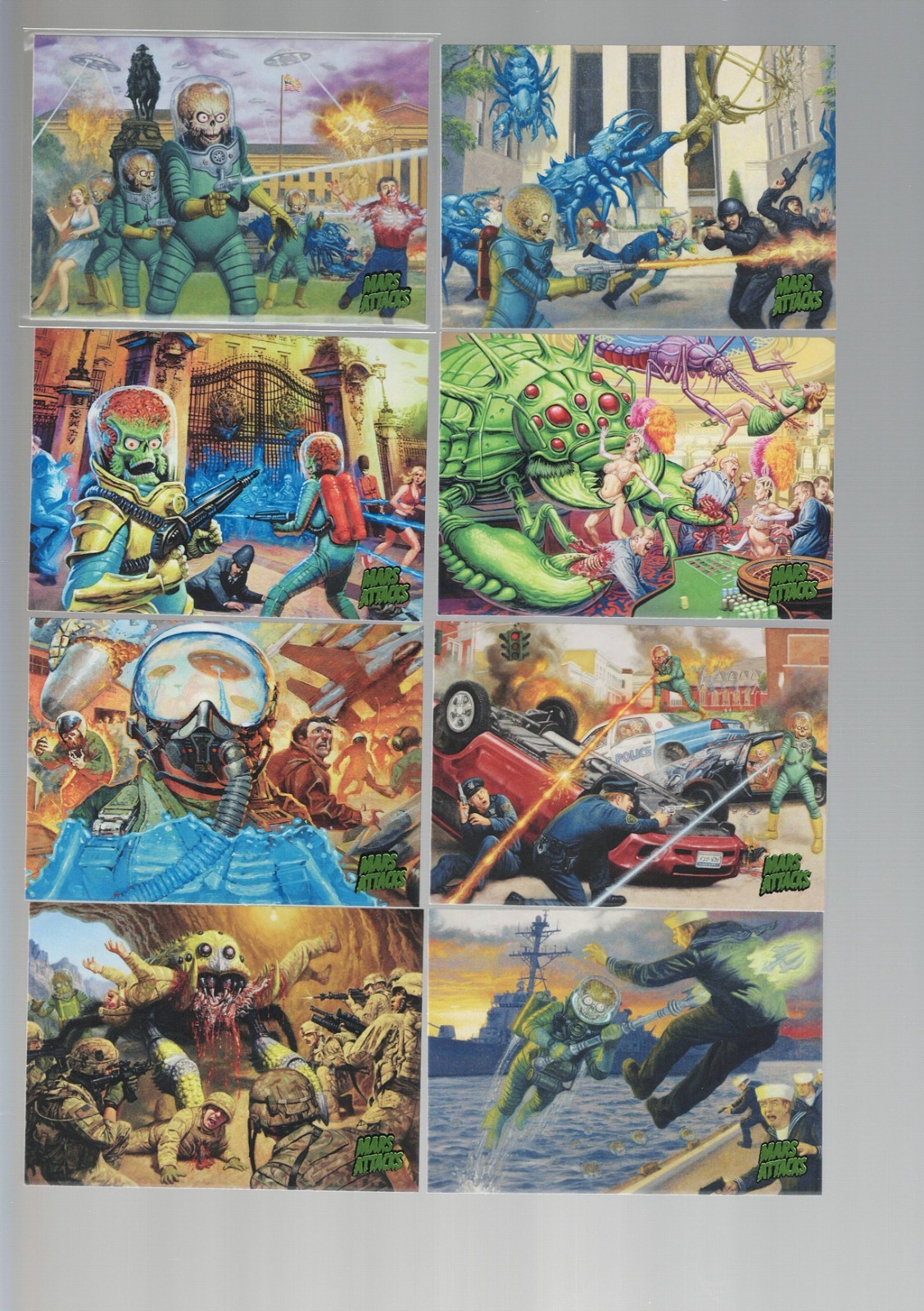 2013 Topps Mars Attacks Invasion 95 Card Complete Base Set