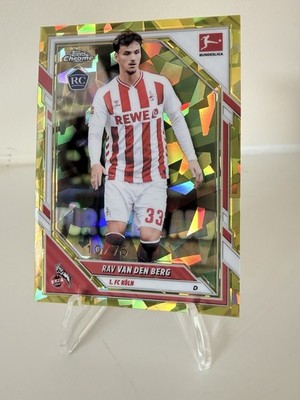 2026 Topps Bundesliga Sapphire Rav Van Den Berg /75 FC Köln Rookie RC