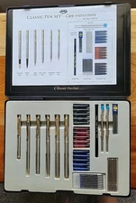 JML Classic Pen Set 6 Instruments 66 Refills (Red Used The Most) 