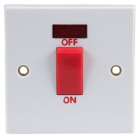 Pro Elec - 45A Steuerungsschalter Mit Neonanzeigen