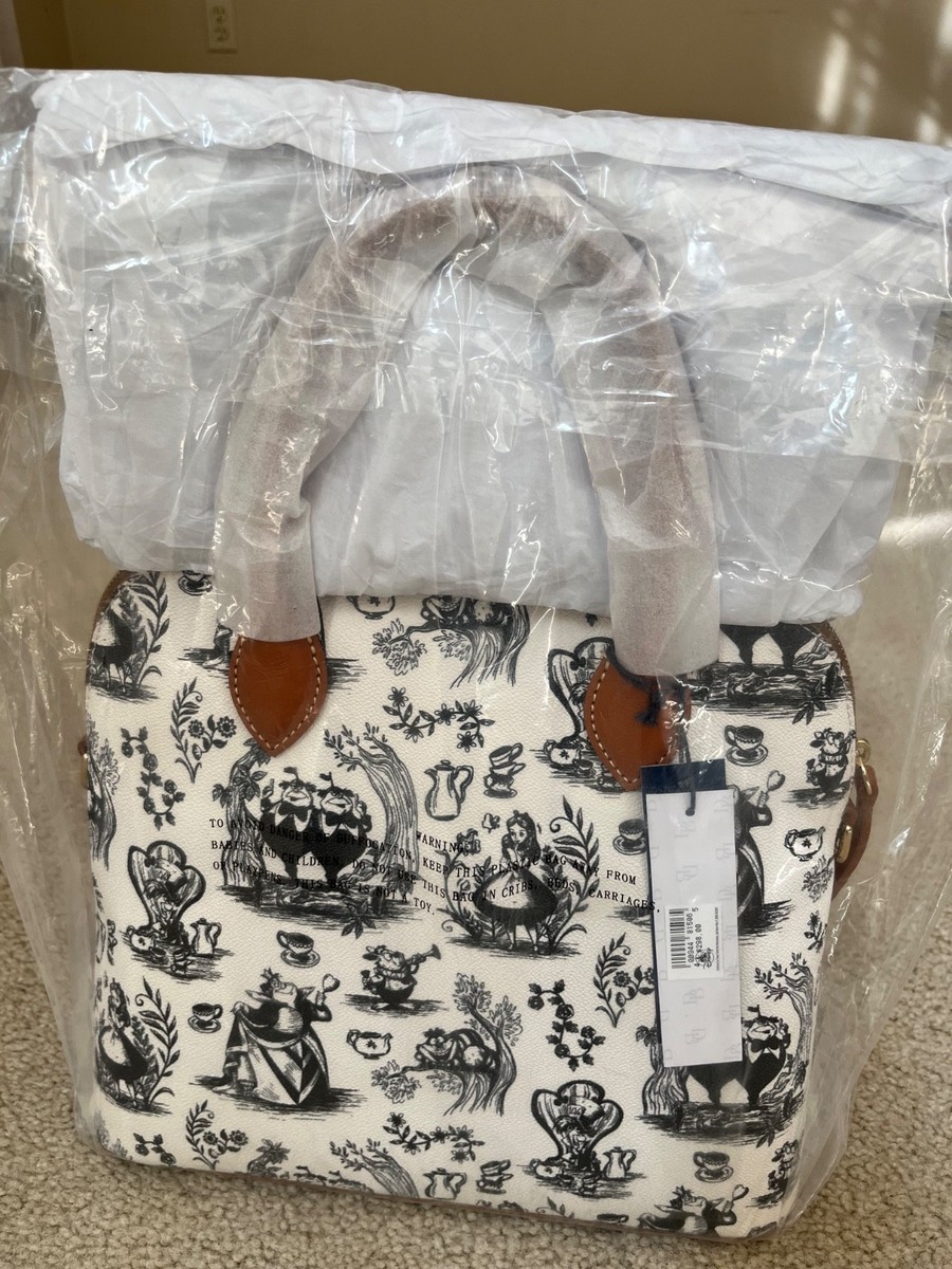 Dooney & Bourke Disney Alice in Wonderland 22 Cheshire Cat Satchel