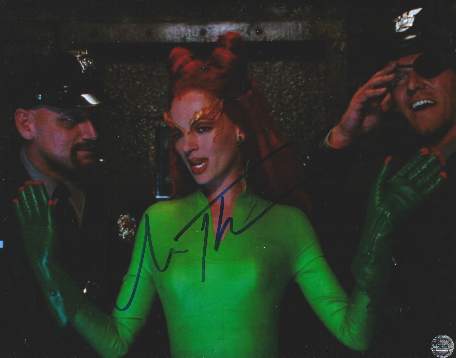 Uma Thurman Signed Autographed Batman & Robin 8x10 Photo with COA/Hologram