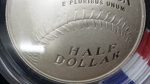 2014 S United States Proof Half Dollar – National Baseball Hall of Fame - Picture 6 of 10