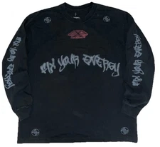 Travis Scott Long Sleeve Shirt XL  4x4 Fix Your Energy NEW *spots