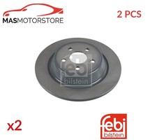 BREMSSCHEIBEN SATZ PAAR HINTEN FEBI BILSTEIN 107730 2PCS P FÜR FORD USA EDGE