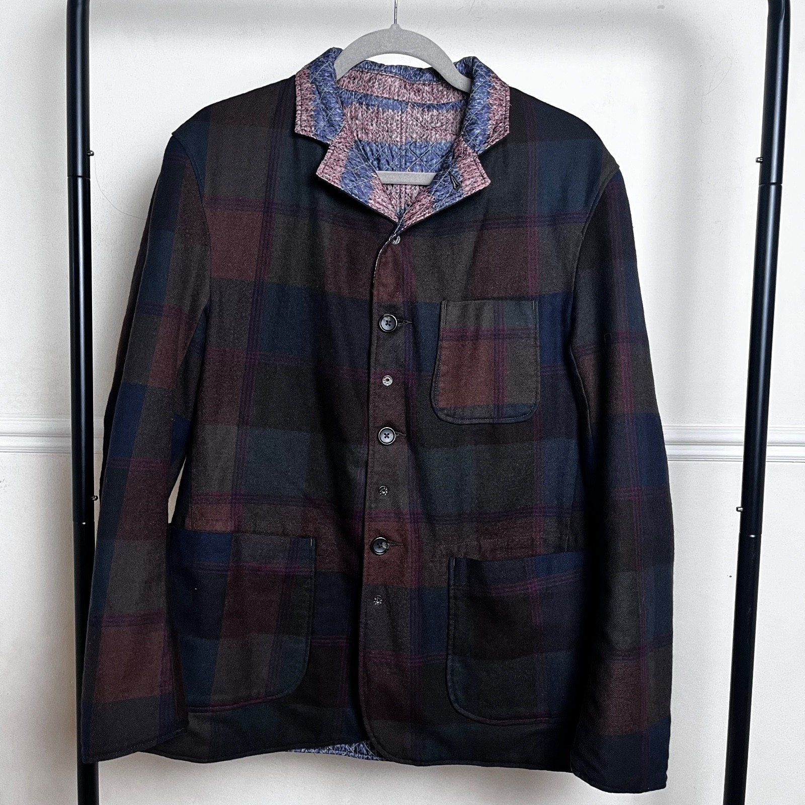 Engineered Garments Wool Reversible Jacket Sz M P… - image 1