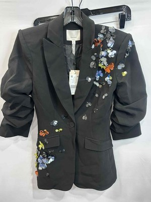 Cinq à Sept Cheyenne Blazer, Black - Women's Size 00