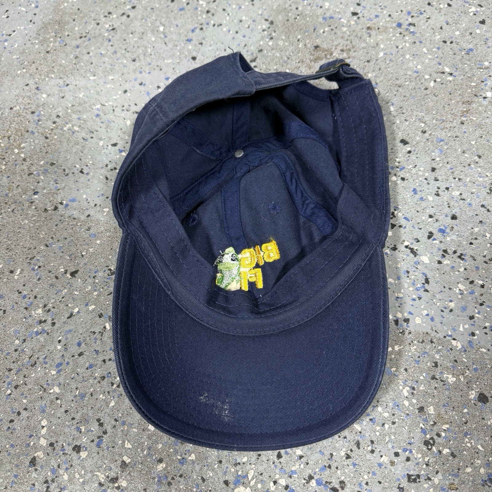 VTG Big Fish Games Hat Men OSFA Blue Embroidered … - image 9