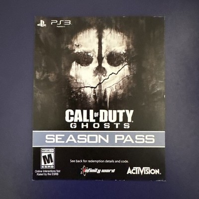 Call Of Duty ghosts season pass code with rare bonus digital content-Check below