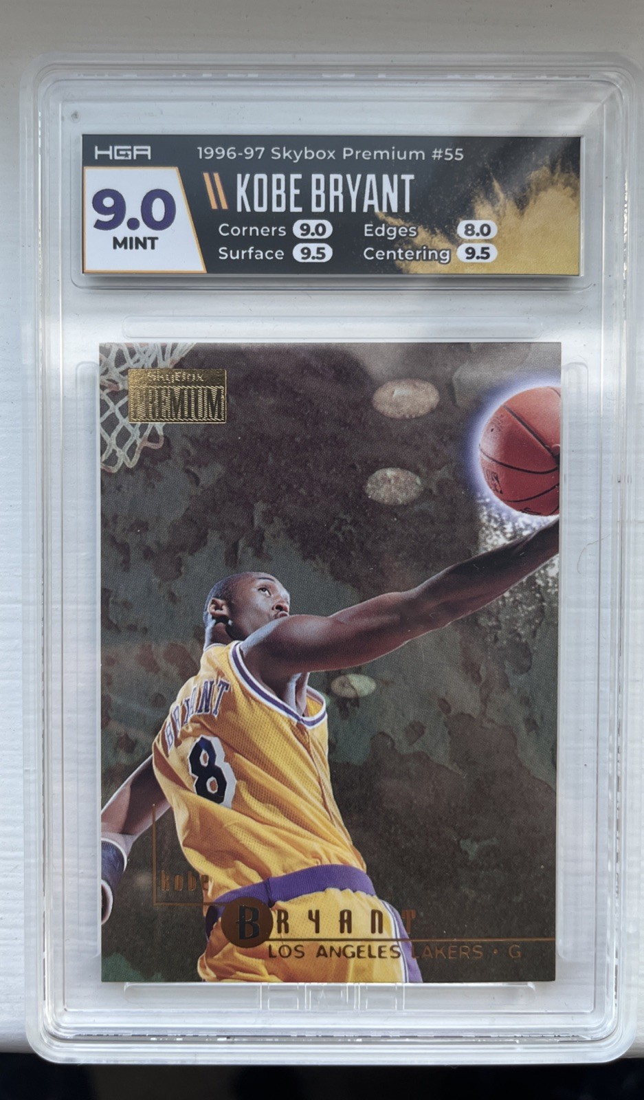 Kobe Bryant 1996 Skybox Premium #55 Base Price Guide - Sports Card
