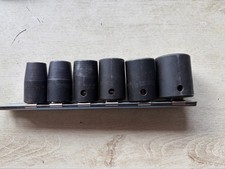 Snap On Sockets On Rail Imperial 1/2 Drive