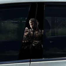 2x Spiel Schwarzer Mythos Wu Kong Autot&uuml;r B S&auml;ulen Zentrum S&auml;ule Aufkleber