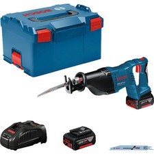 Bosch Professional GSA 18V-LI 18V 2x5,0Ah Akku-S&auml;bels&auml;ge L-BOXX