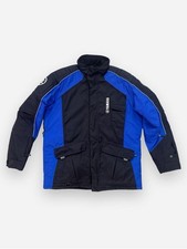 Vintage Y2K Yamaha Motorcycle Snowmobile Riding Jacket Mens M Blue Black