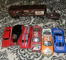   Vintage Diecast Car Lot 7 Hershey's Kisses Semi Truck Tabasco Excedrin NASCAR