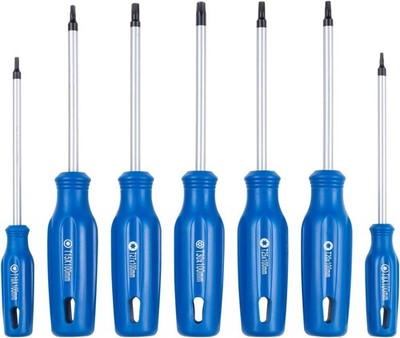 7PCS Magnetic Tip Torx Screwdriver Set, 7 Torx Star Screwdrivers, T8, T10,