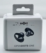 SHOKZ OpenDots ONE Wireless Open-Ear, Clip-On Earbuds (Black)