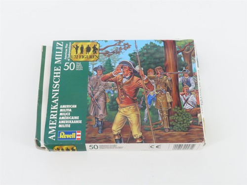 Figuras/personas sin pintar Revell 2561 American Militia escala 1:72 50 piezas  | Zustand: Used