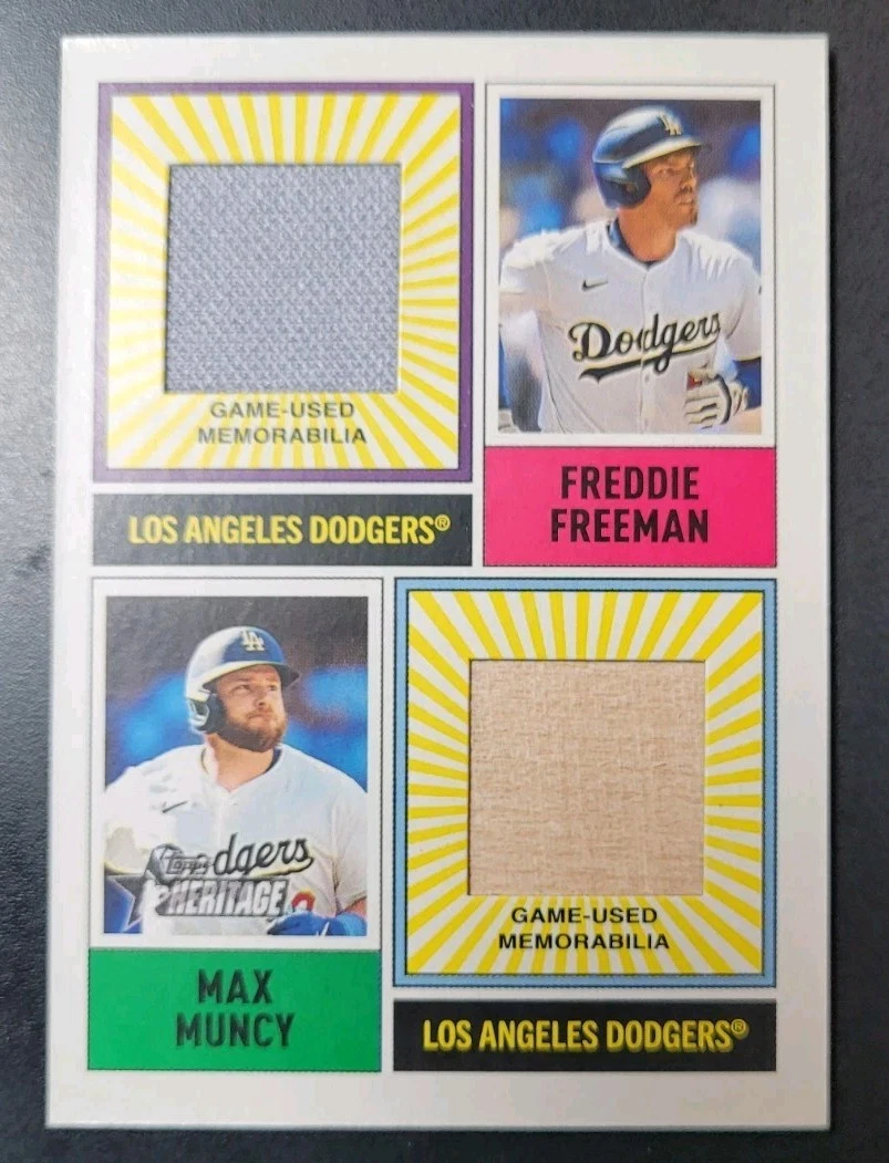 Freddie Freeman Baseball Sports Trading Cards & Accessories