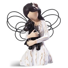 Loss of Dog Sympathy Gift, Dog Memorial Gifts, Angel Figurine, Remembrance Ke...