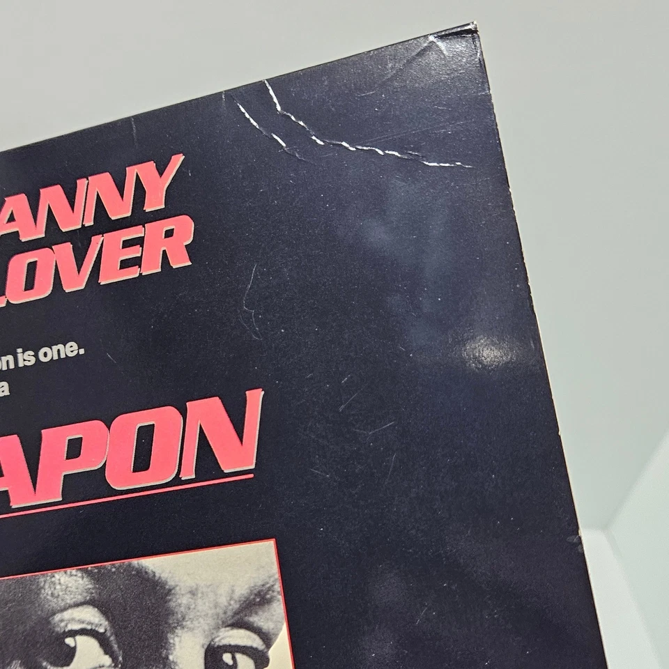 Lethal Weapon Laserdisc Movie 1987 Mel Gibson Danny Glover Action Film Foto 3 de 4