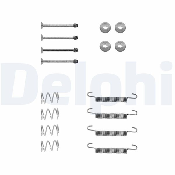ZubehöRsatz Feststellbremsbacken Delphi LY1135 FüR Z02 Vectra J96 Opel CC YS3E 2-image