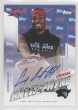 2020 Topps XFL Auto Cameron Artis-Payne #AU-CAP Auto 0c3