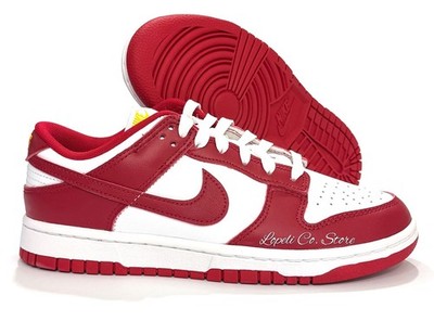 Nike Dunk Low Gym Red White Gold USC Shoes DD1391-602 Mens 6