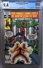 The Amazing Spider-Man 208 CGC 9.4! White Pages! John Romita Jr! First Fusion!